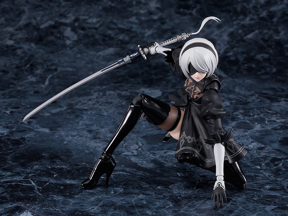 NieR:Automata - figma 2B (YoRHa No.2 Type B) Figure – Good Smile US