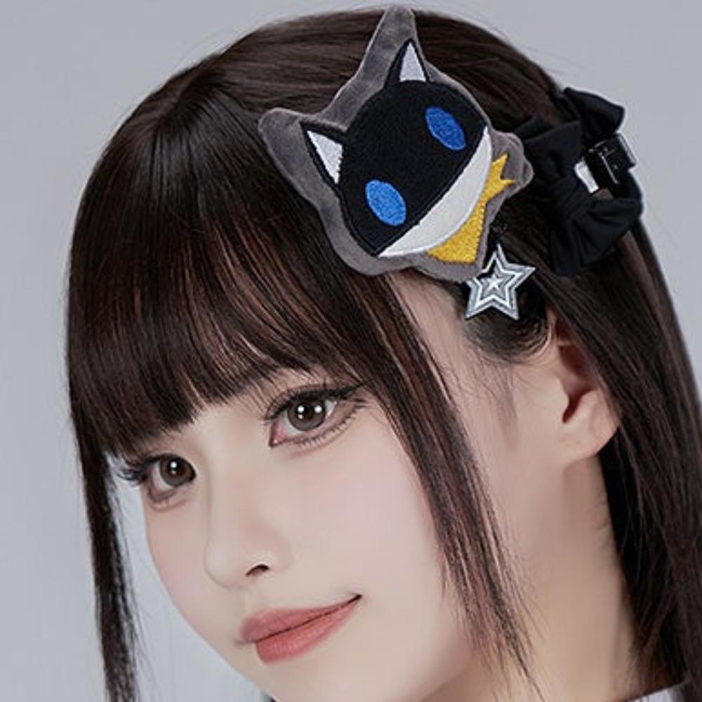 Persona 5 Royal Fluffy Hairpin: Joker Ver./Mona Ver.