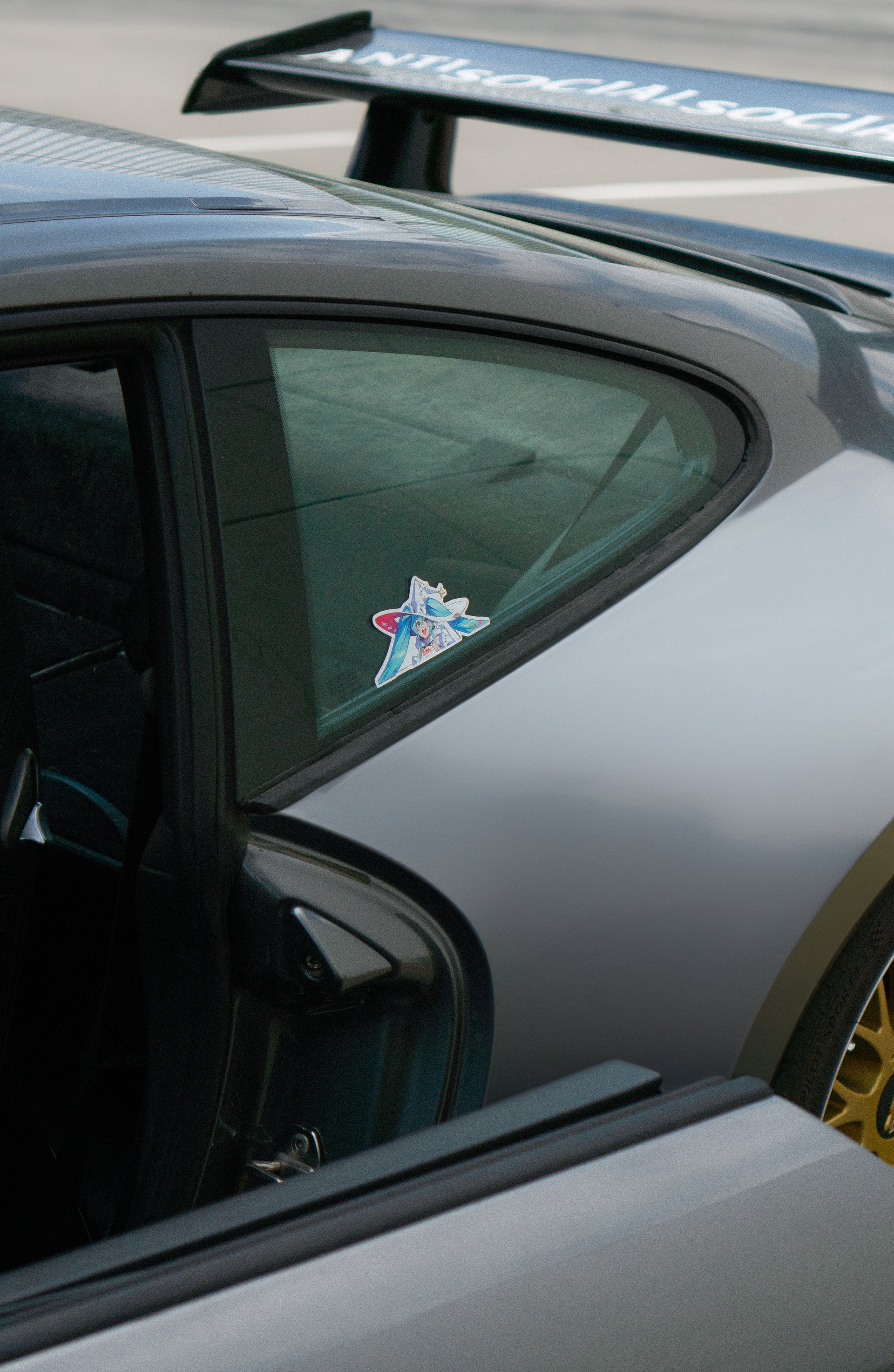 Racing Miku - Racing Miku 2024Ver. Peek Vinyl Sticker