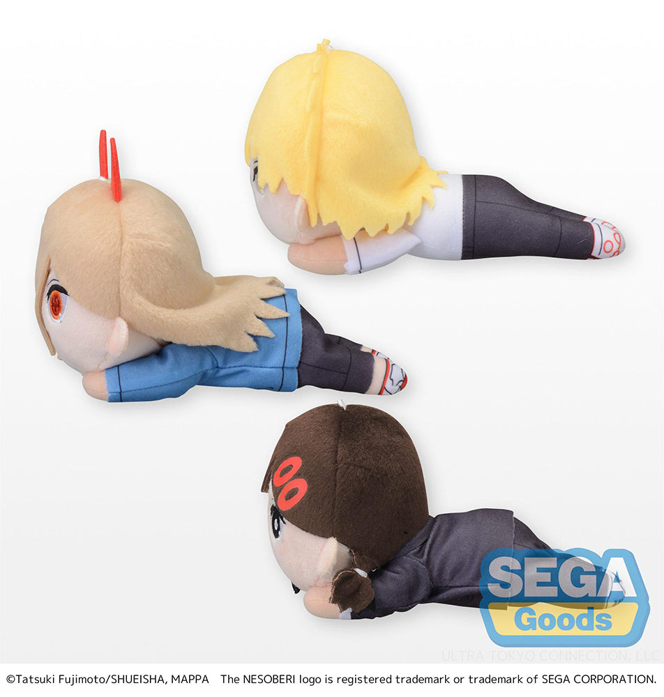 Chainsaw Man - NESOBERI (Lay-Down) MP Plush "Denji & Power & Kobeni"