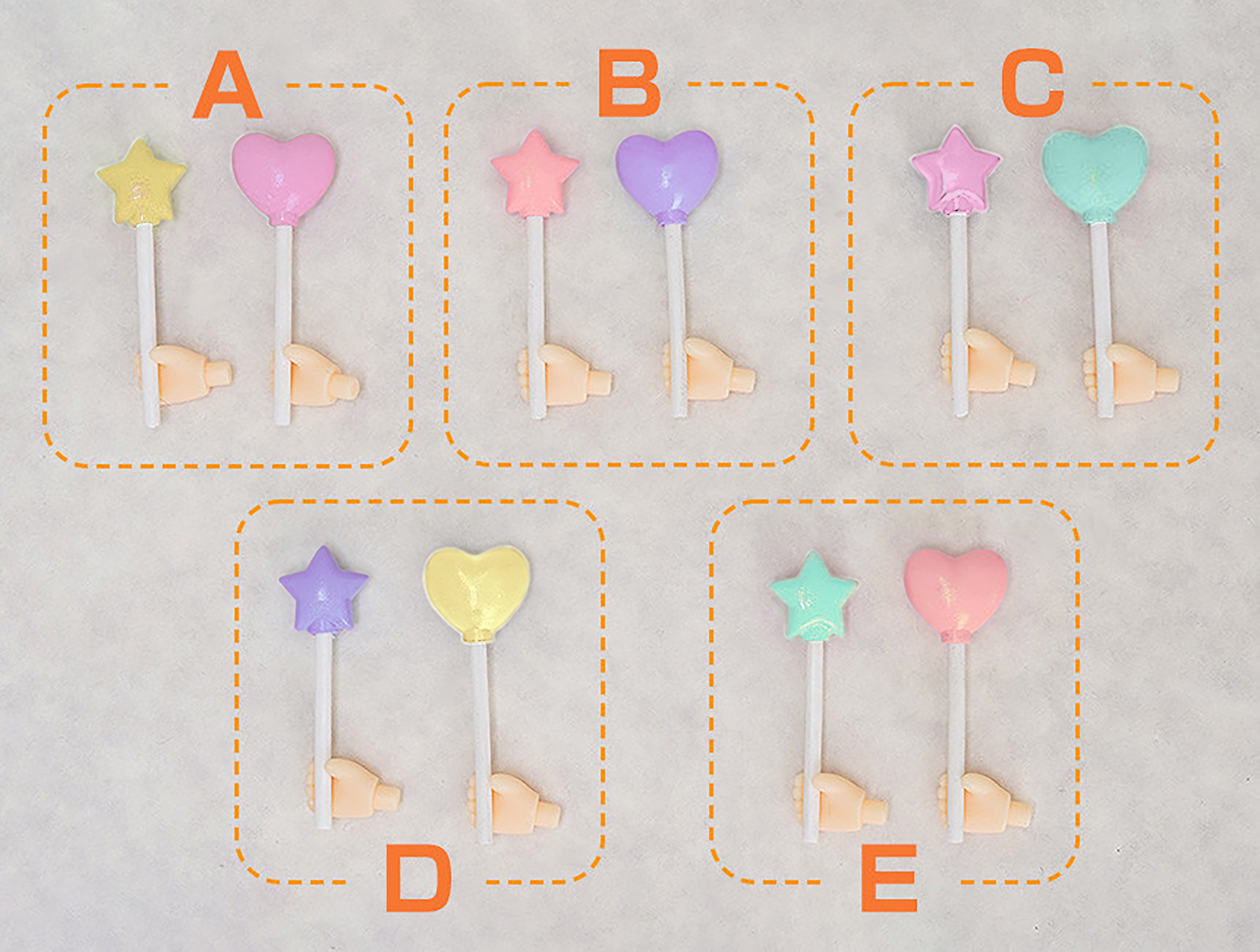 BONUS: Star & Heart Balloons: Pastel Ver.(Dec 25-Jan 26)