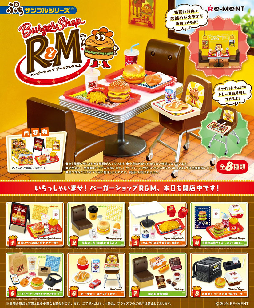 Burgershop R&M Figure Set