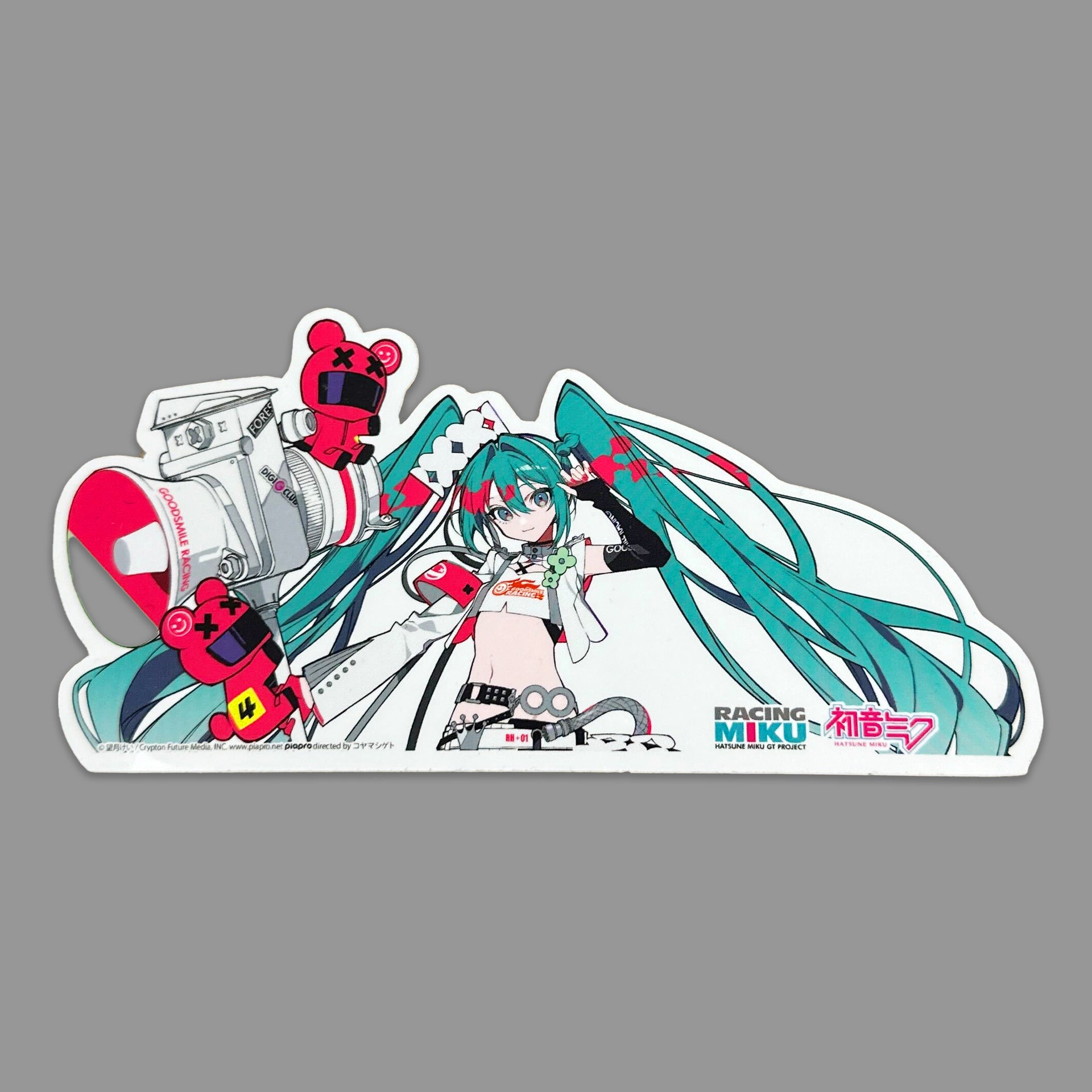 Racing Miku - Racing Miku 2025 Ver. Peeker Sticker (Regular)