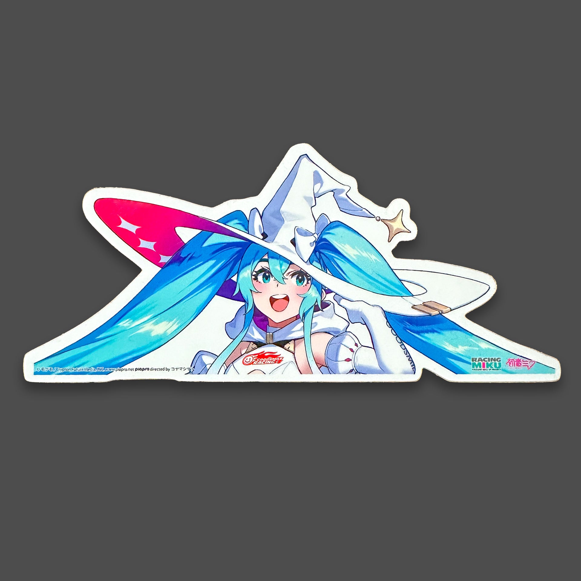 Racing Miku - Racing Miku 2024Ver. Peek Vinyl Sticker