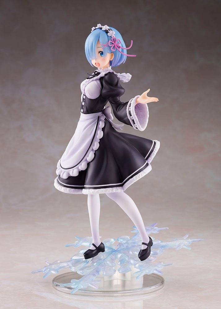 Re:Zero -Starting Life in Another World- AMP Figure - Rem (Winter Maid Ver.)