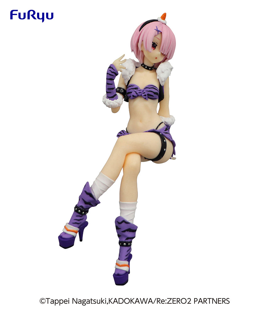 Re:Zero -Starting Life in Another World- Noodle Stopper Figure-Ram Demon costume Another Color ver.-
