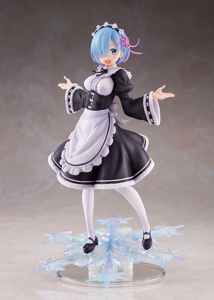 Re:Zero -Starting Life in Another World- AMP Figure - Rem (Winter Maid Ver.)