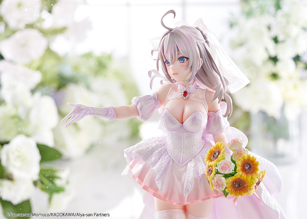 Alya Sometimes Hides Her Feelings in Russian - Alisa Mikhailovna Kujou Wedding Dress Ver. Figura a escala 1/7