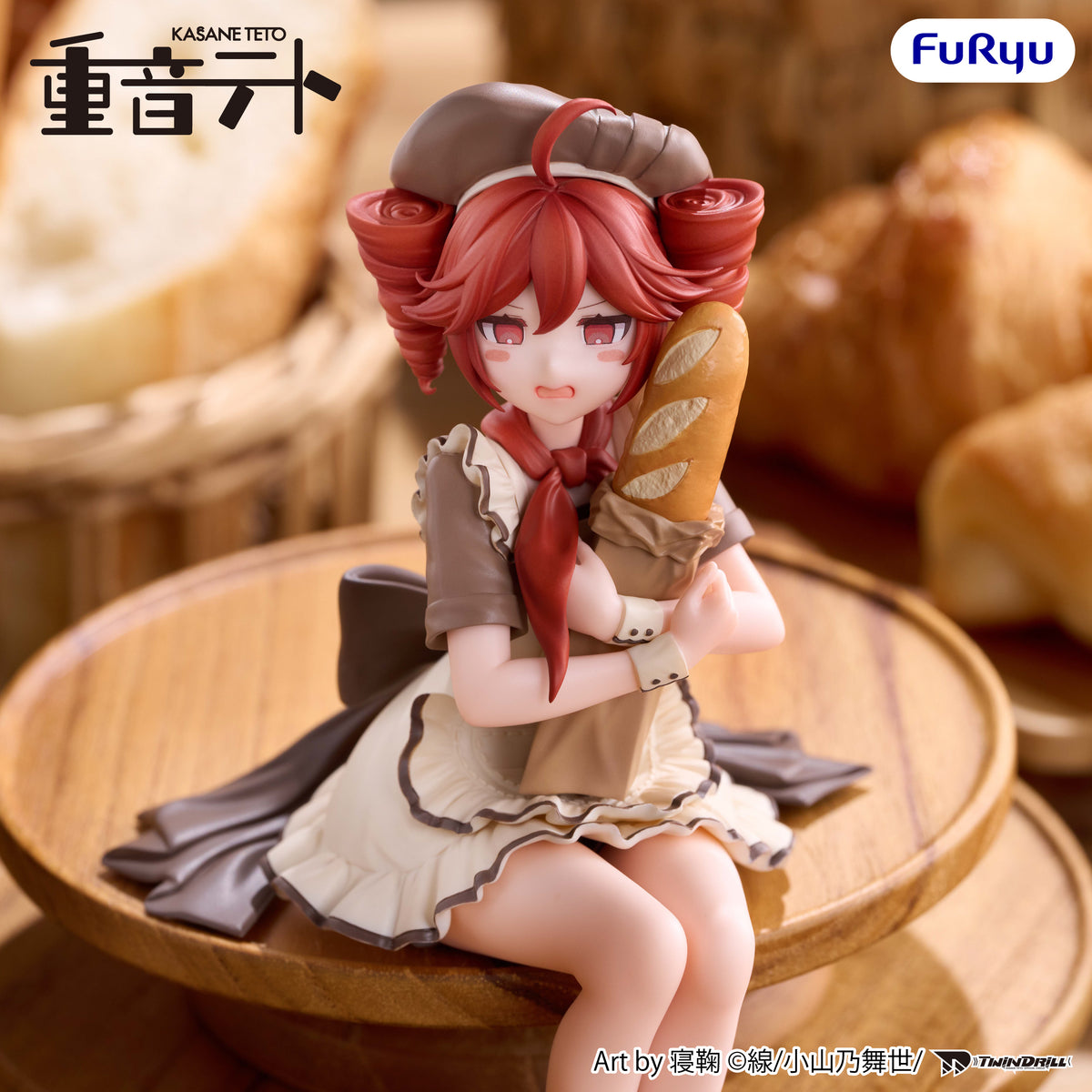 KASANE TETO - Noodle Stopper Figure -KASANE TETO Baguette ver.-