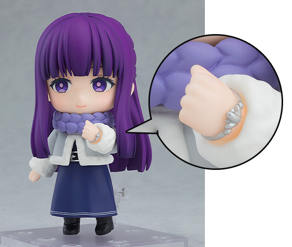 BONUS: Nendoroid Fern: Winter Clothes Ver. [Basic] (Left Hand Part with Mirrored Lotus Bracelet)