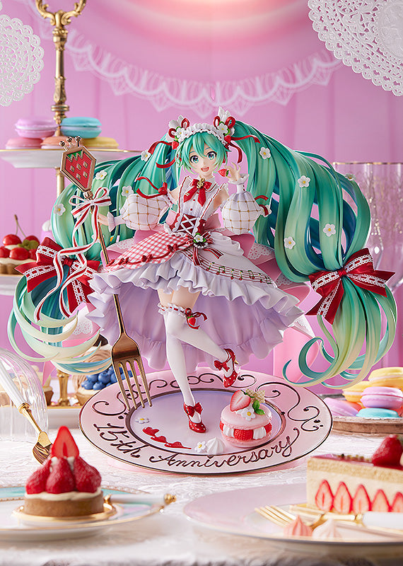 Hatsune Miku: 15º Aniversário Ver. Estatueta em Escala 1/7