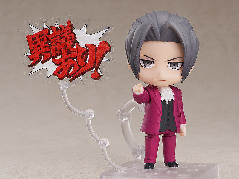 Ace Attorney - Figura Nendoroid Miles Edgeworth (Relançamento)