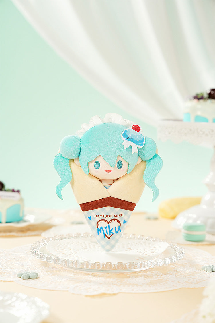 Hatsune Miku - Character Vocal Series 01: Hatsune Miku Crêpe Mascot Keychain A/B/C