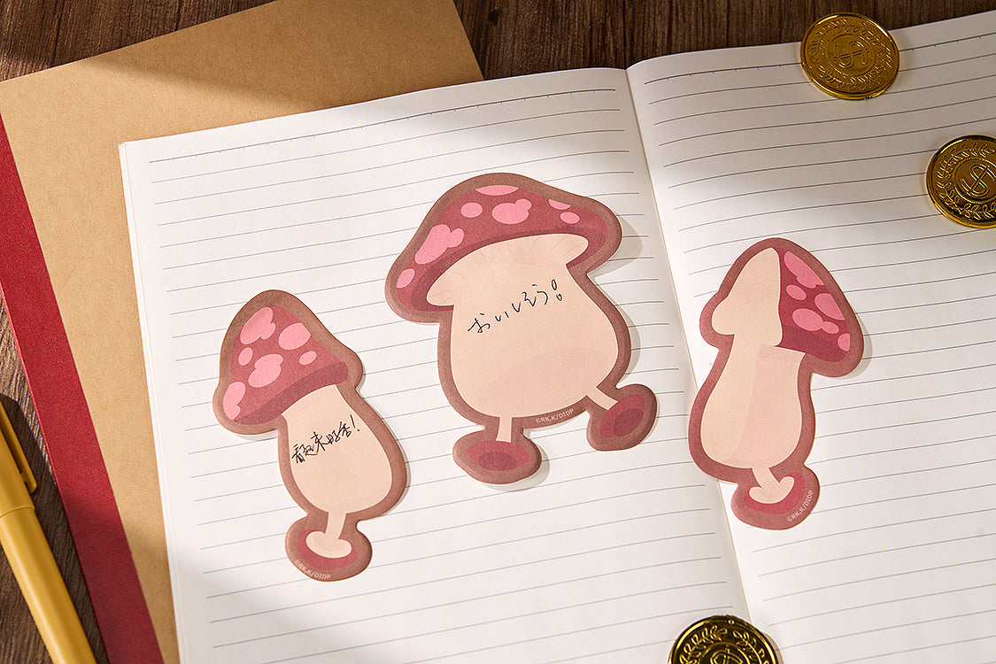Delicious in Dungeon - Walking Mushroom Sticky Notes A/B