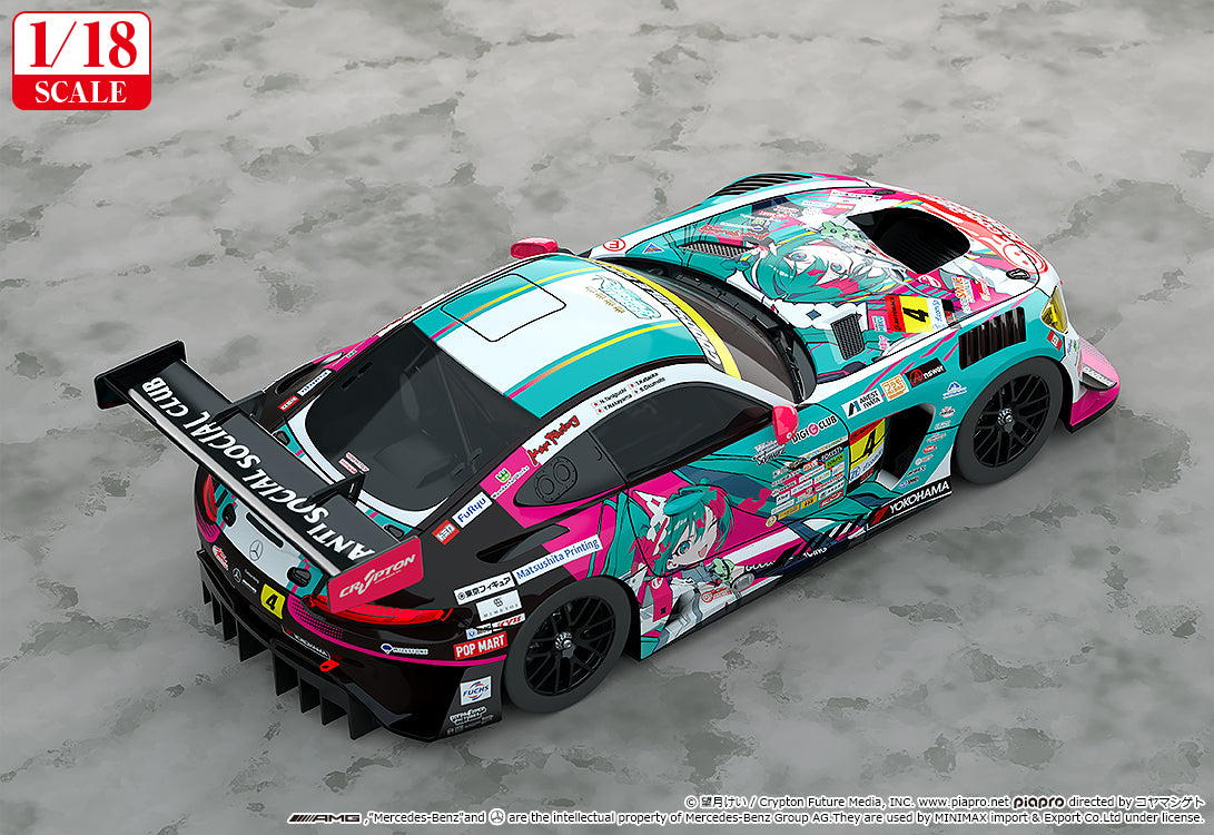 Racing Miku - Good Smile Hatsune Miku AMG 2025 Season Opening Ver. 1/18 Scale Model Kit
