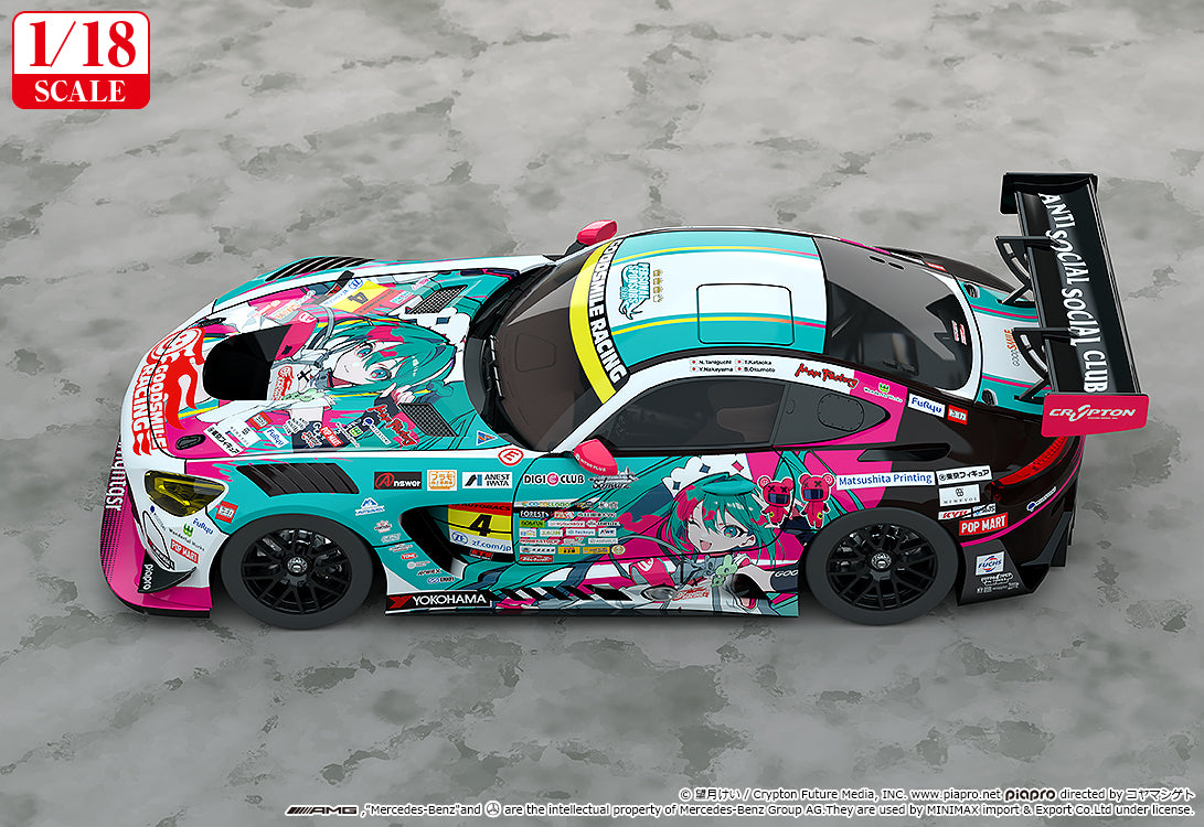 Racing Miku - Good Smile Hatsune Miku AMG 2025 Season Opening Ver. 1/18 Scale Model Kit