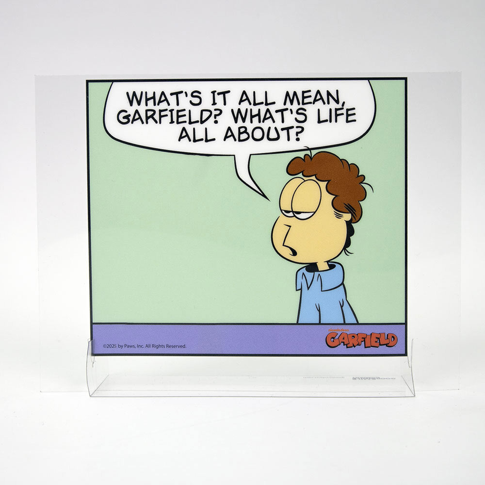 BONUS: Nendoroid Garfield (U.S. Exclusive Background Sheet)