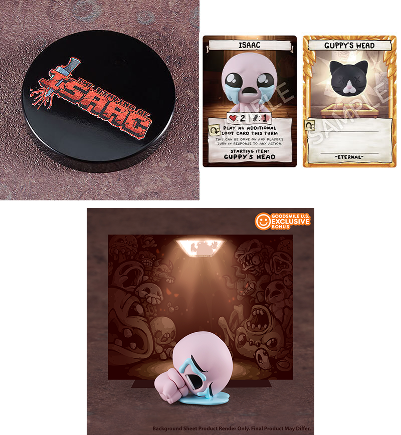BONUS: Nendoroid Isaac (Good Smile US Exclusive (Basement Background Sheet))