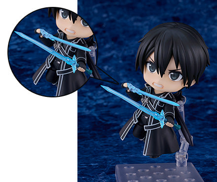 BONUS: Nendoroid Kirito 2.0 (Elucidator &amp; Dark Repulser (Translucent Parts))
