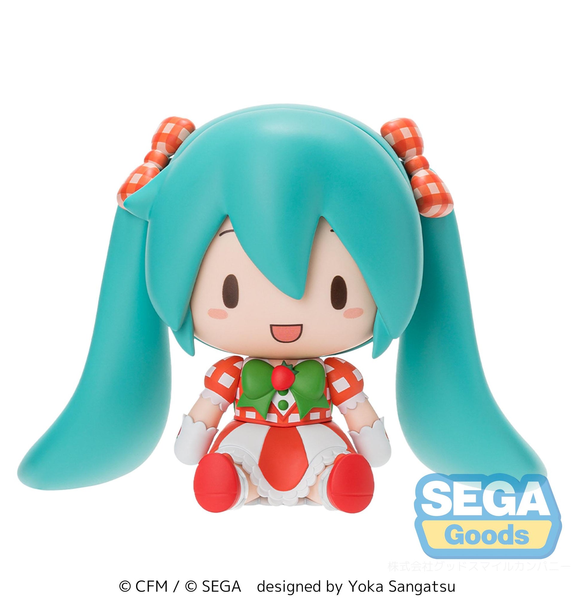 Hatsune Miku - fuwa petit "Hatsune Miku x Love and Berry Dress Up and Dance!" Chibi Figure "Lovely Strawberry"