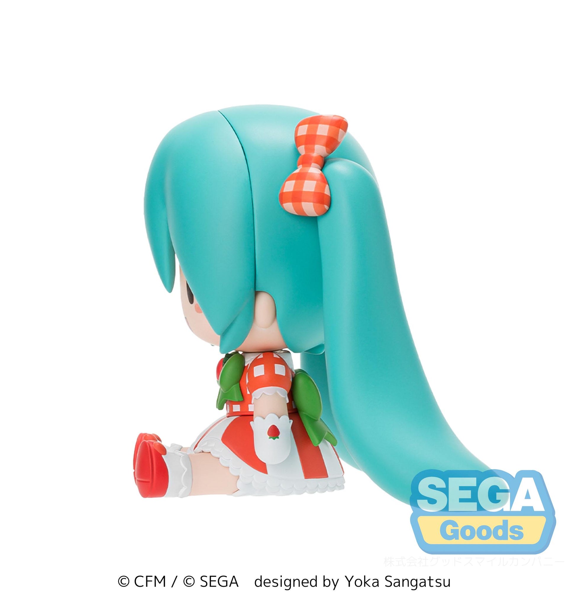 Hatsune Miku - fuwa petit "Hatsune Miku x Love and Berry Dress Up and Dance!" Chibi Figure "Lovely Strawberry"