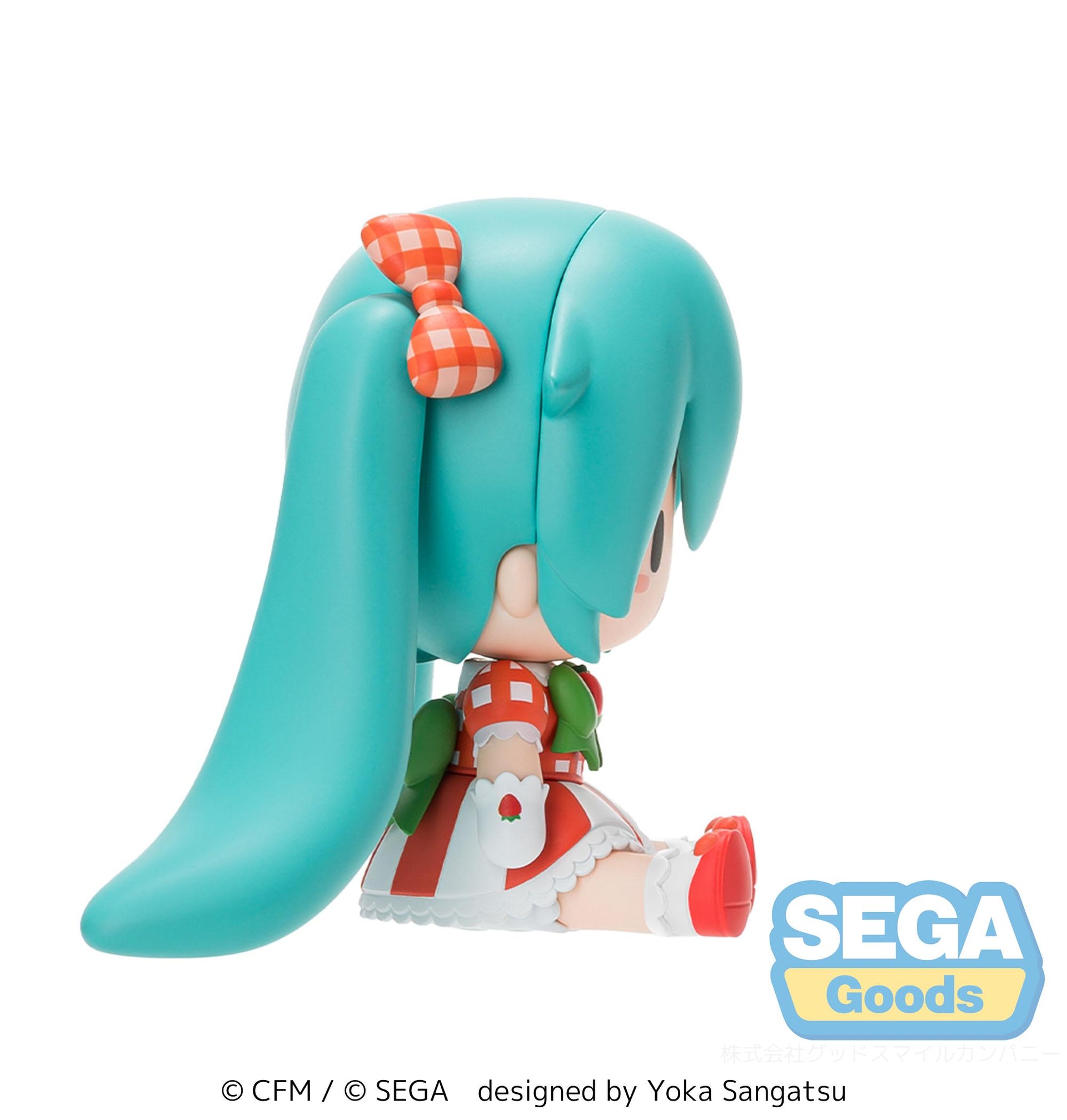 Hatsune Miku - fuwa petit "Hatsune Miku x Love and Berry Dress Up and Dance!" Chibi Figure "Lovely Strawberry"