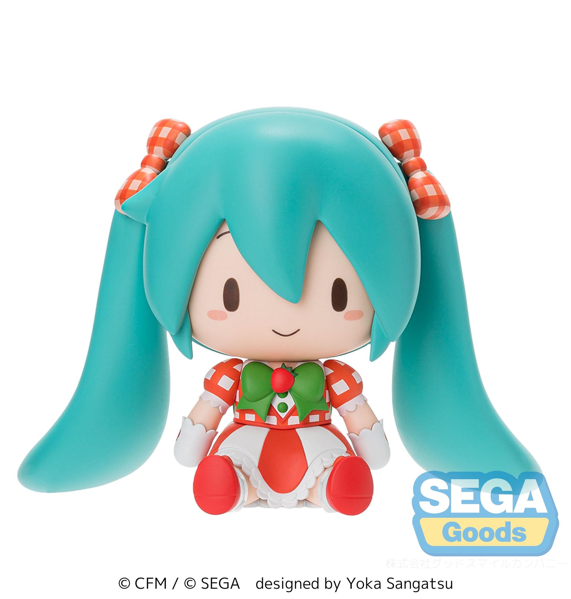 Hatsune Miku - fuwa petit "Hatsune Miku x Love and Berry Dress Up and Dance!" Chibi Figure "Lovely Strawberry"
