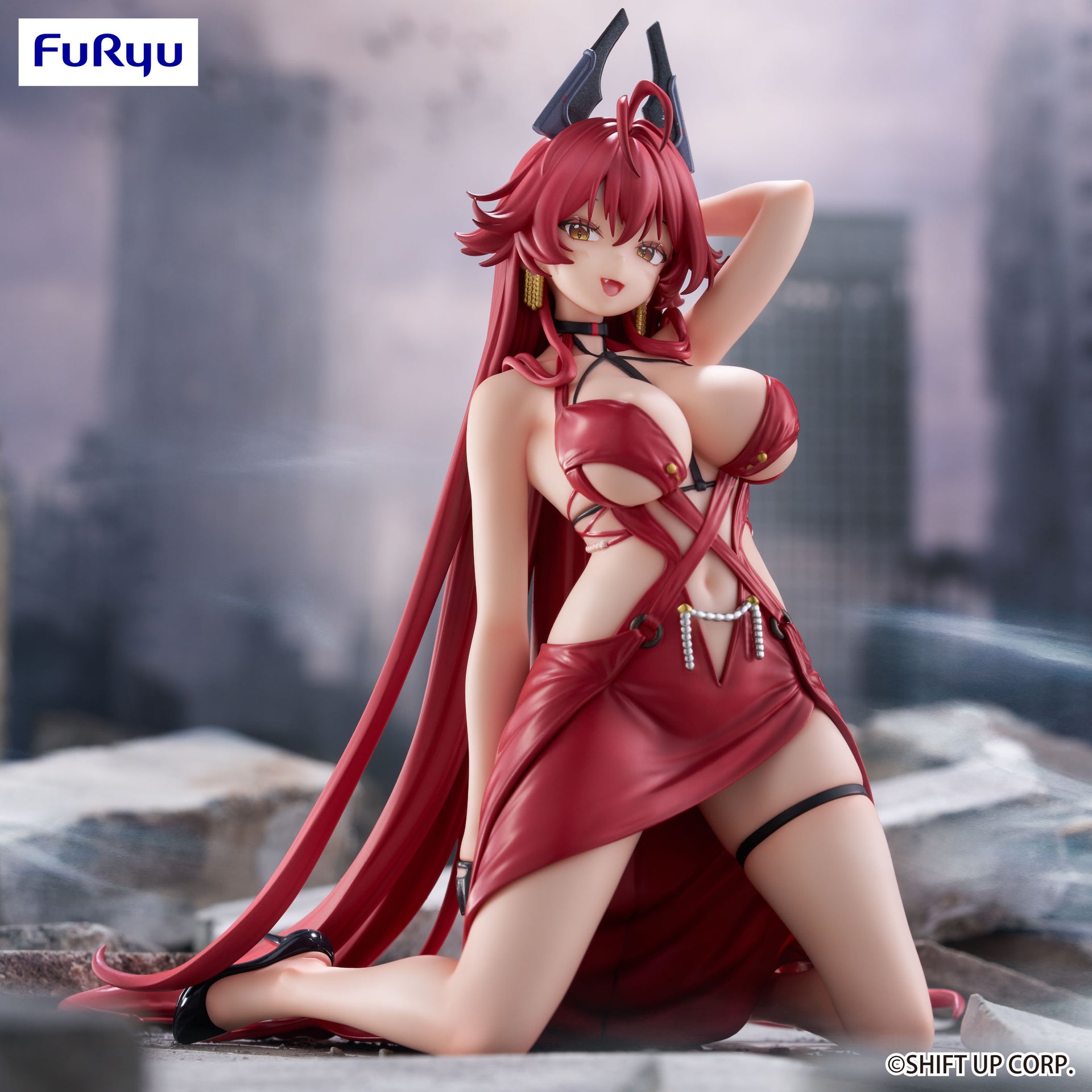 Goddess of Victory: Nikke - Noodle Stopper Figure -Red Hood: Nonsense Red-