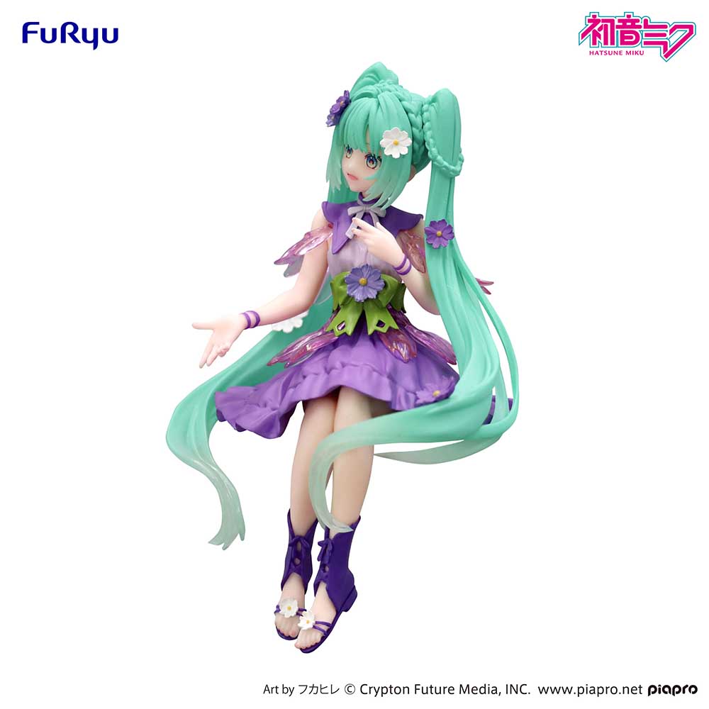 Hatsune Miku - Noodle Stopper Figure -Flower Fairy Cosmos Purple Color ver.-