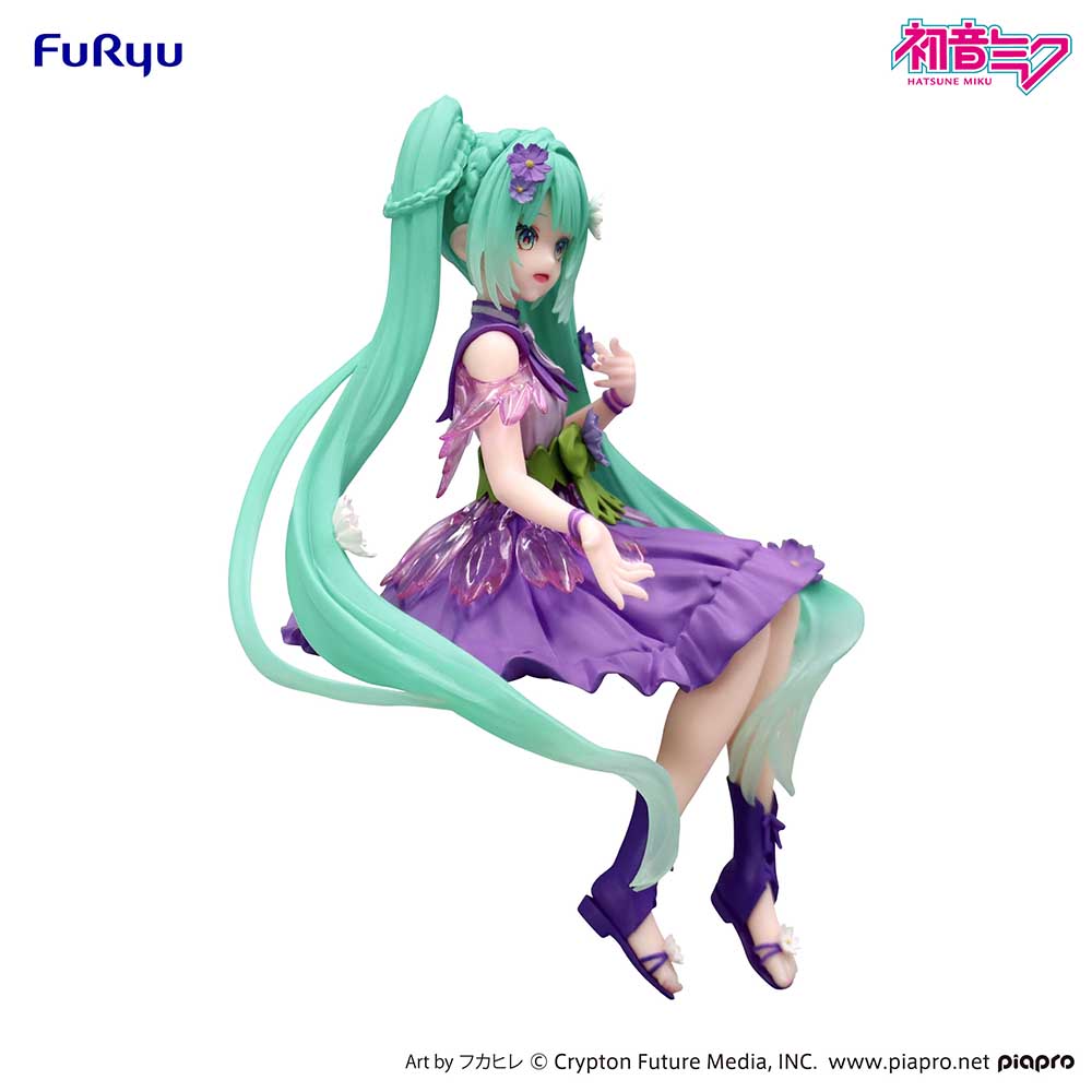 Hatsune Miku - Noodle Stopper Figure -Flower Fairy Cosmos Purple Color ver.-