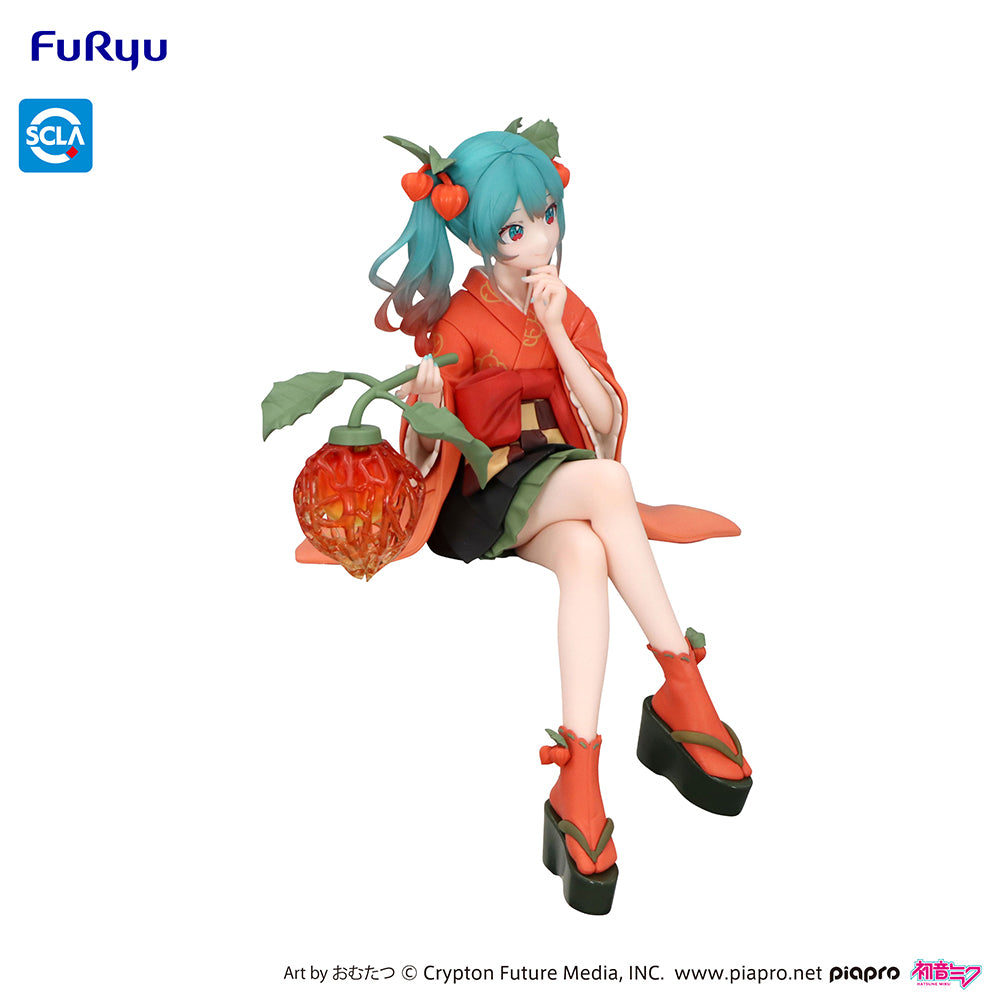 Hatsune Miku - Hatsune Miku Noodle Stopper Figure -Flower Fairy Winter Cherry-