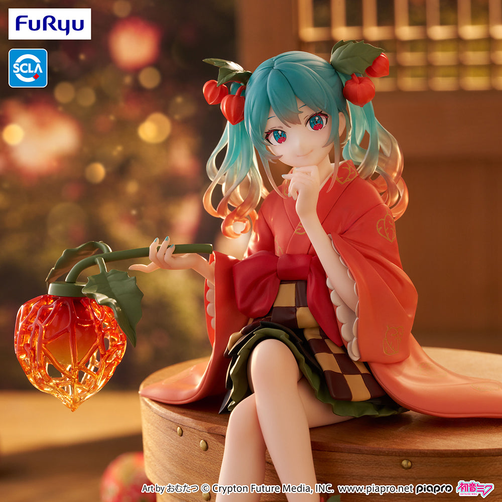 Hatsune Miku - Hatsune Miku Noodle Stopper Figure -Flower Fairy Winter Cherry-