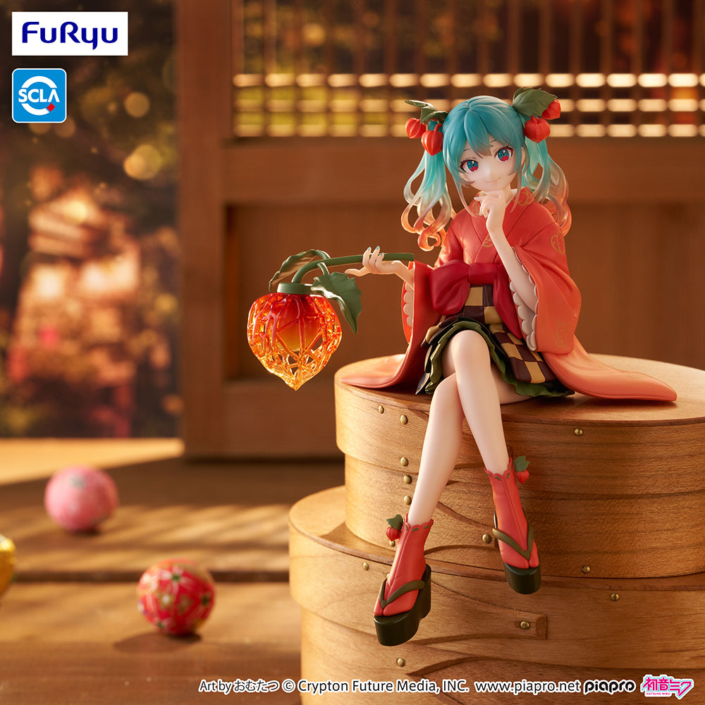 Hatsune Miku - Hatsune Miku Noodle Stopper Figure -Flower Fairy Winter Cherry-