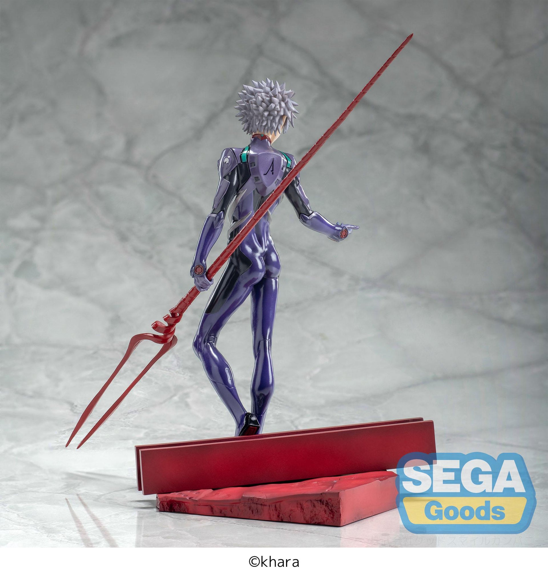 Luminasta "EVANGELION: 3.0+1.0 Thrice Upon a Time" "Kaworu Nagisa x Spear of Longinus" Figure