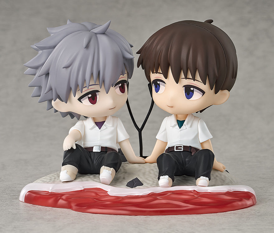 NENDOROID 　Asuka ＆ Shinji ＆ Kaworu×2 Evangelion's Rei & Asuka Suit Up for New PVC Nendoroid Figures