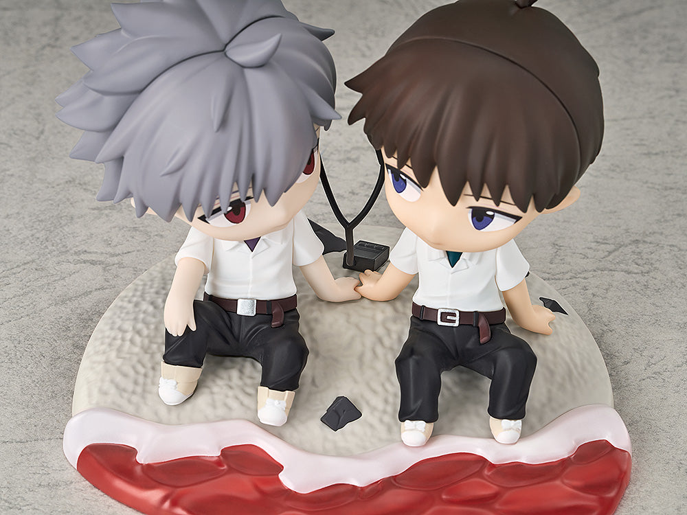 Rebuild of Evangelion - Mini Memory Shinji Ikari & Kaworu Nagisa Figures