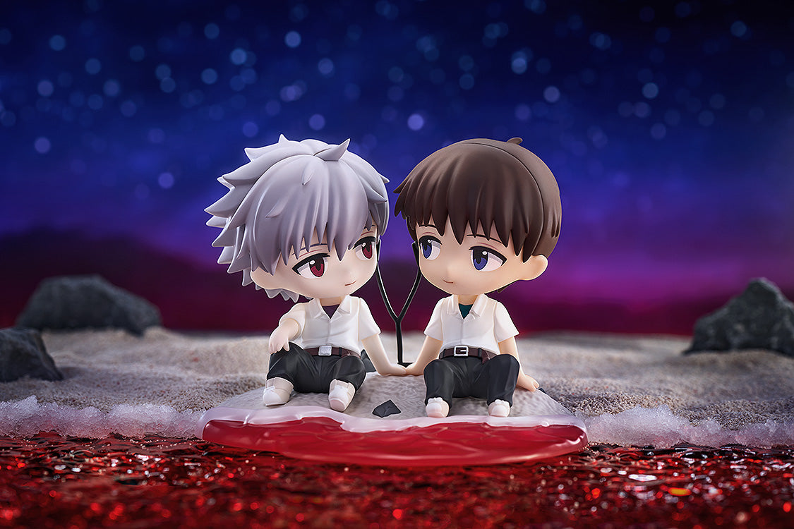 Rebuild of Evangelion - Mini Memory Shinji Ikari & Kaworu Nagisa Figures