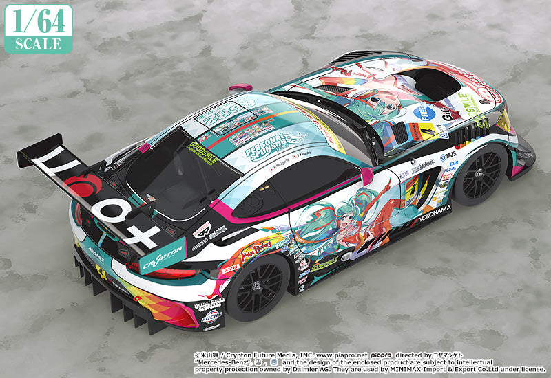 Hatsune Miku GT Project - 1/64 Scale Good Smile Hatsune Miku AMG 2016 SUPER GT Ver.