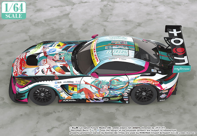 Hatsune Miku GT Project - 1/64 Scale Good Smile Hatsune Miku AMG 2016 SUPER GT Ver.