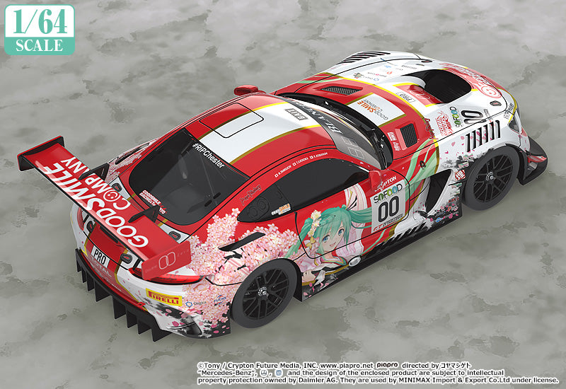 Hatsune Miku GT Project - 1/64 Scale Good Smile Hatsune Miku AMG 2017 SPA24H Ver.