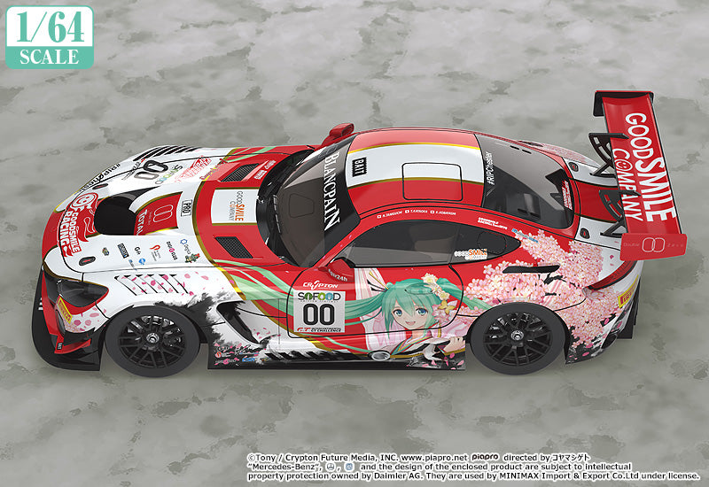 Hatsune Miku GT Project - 1/64 Scale Good Smile Hatsune Miku AMG 2017 SPA24H Ver.