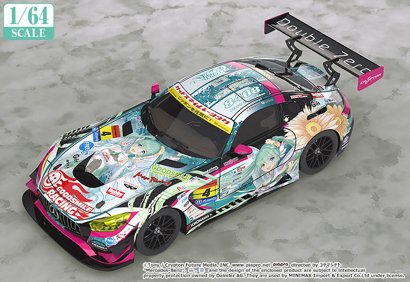 Hatsune Miku GT Project - 1/64 Scale Good Smile Hatsune Miku AMG 2017 SUPER GT Ver.