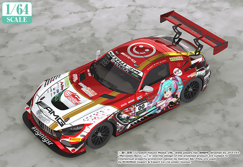 Hatsune Miku GT Project - 1/64 Scale Mercedes-AMG Team GOOD SMILE 2019 SUZUKA 10 HOURS Ver.