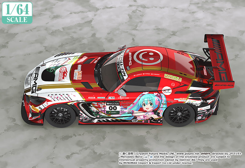 Hatsune Miku GT Project - 1/64 Scale Mercedes-AMG Team GOOD SMILE 2019 SUZUKA 10 HOURS Ver.