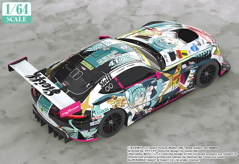Hatsune Miku GT Project - 1/64 Scale Good Smile Hatsune Miku AMG 2018 SUPER GT Ver.