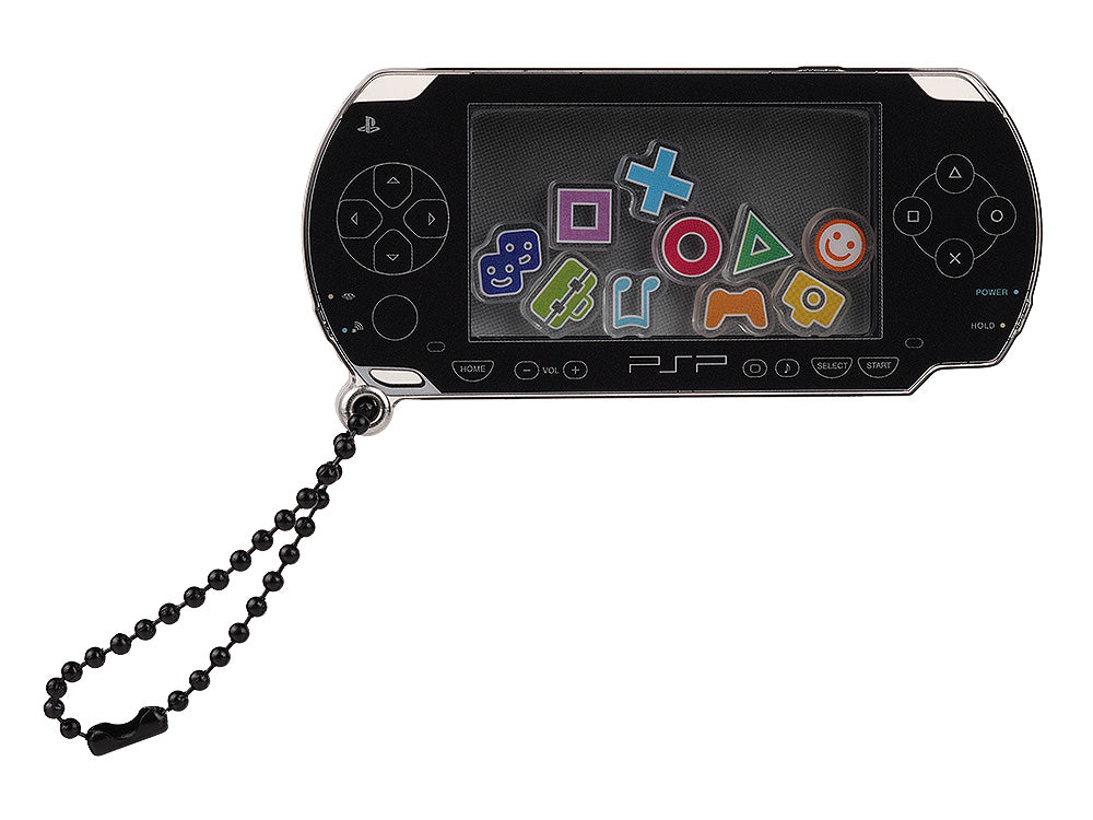 PSP™ (PlayStation™Portable) Rattle Acrylic Keychain: Black Ver./White Ver.