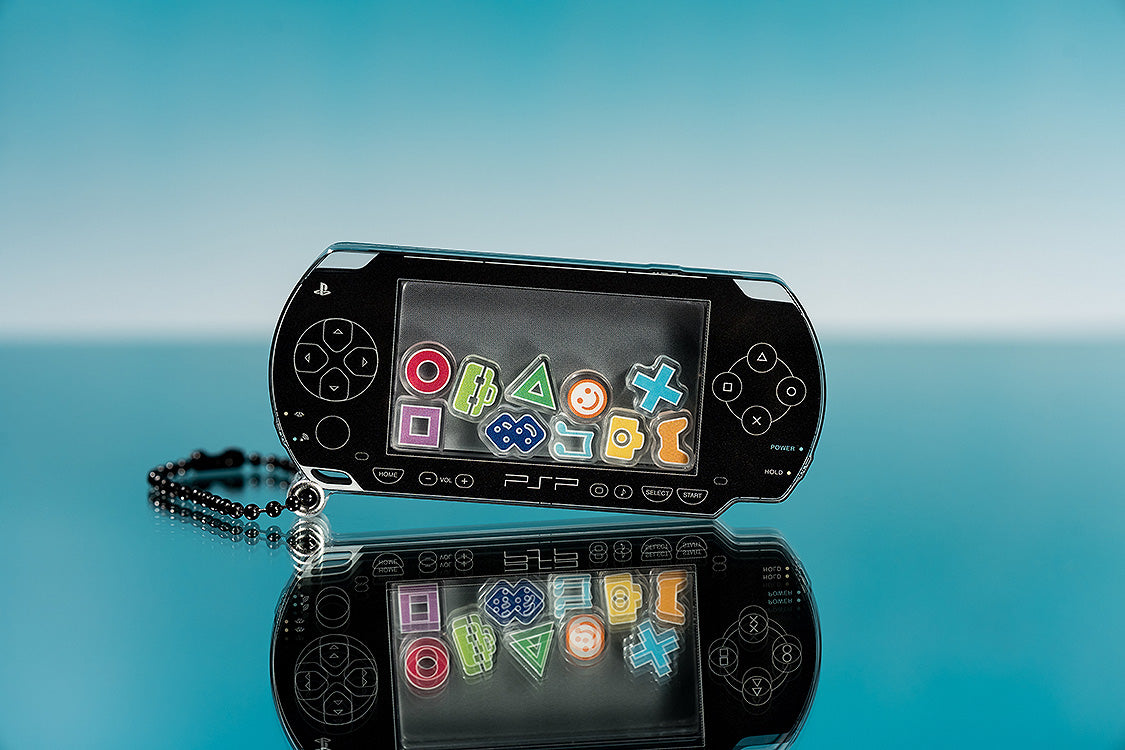 PSP™ (PlayStation™Portable) Rattle Acrylic Keychain: Black Ver./White Ver.