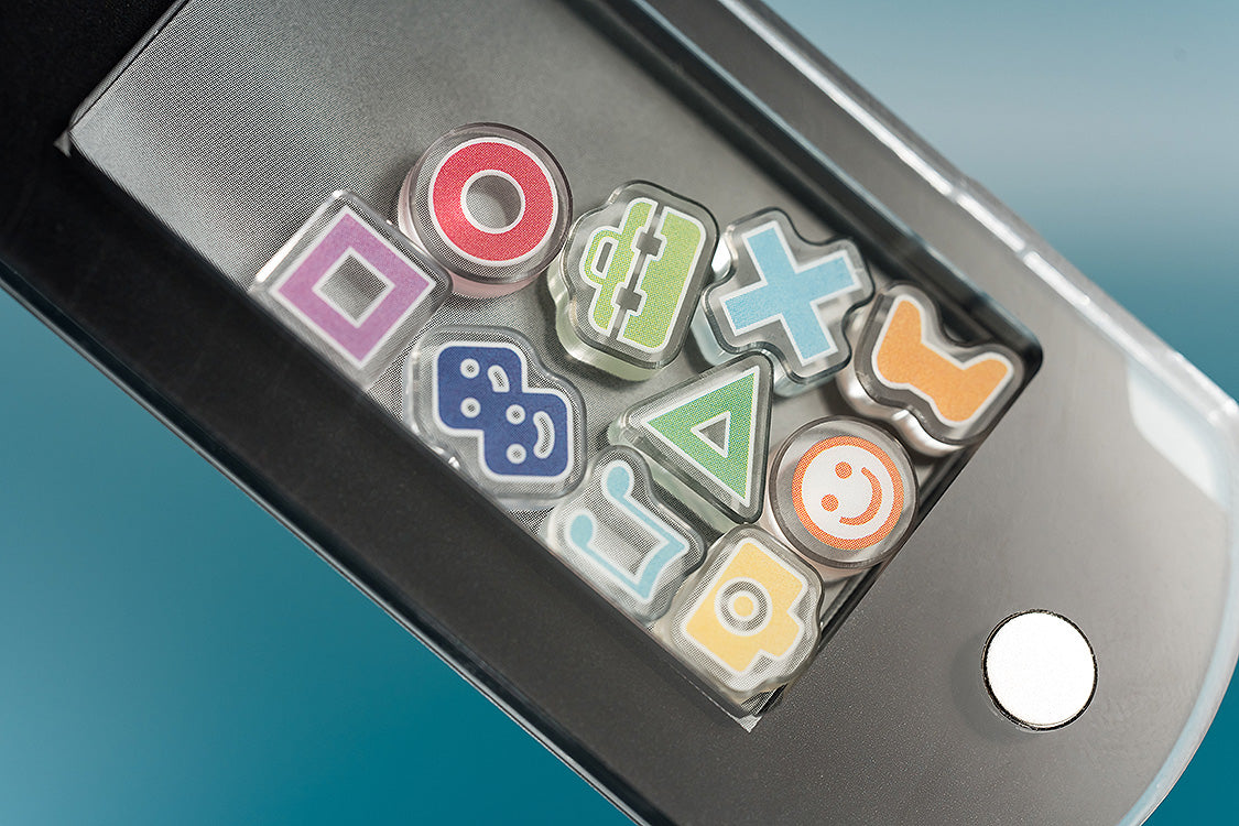 PSP™ (PlayStation™Portable) Rattle Acrylic Keychain: Black Ver./White Ver.