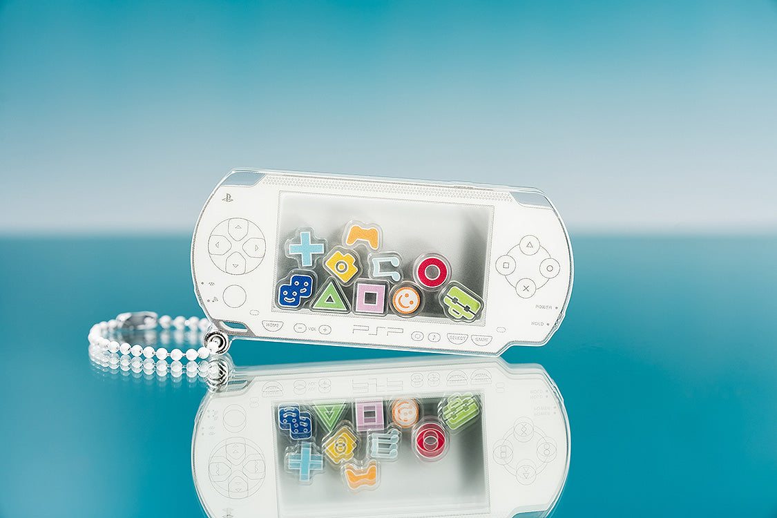 PSP™ (PlayStation™Portable) Rattle Acrylic Keychain: Black Ver./White Ver.