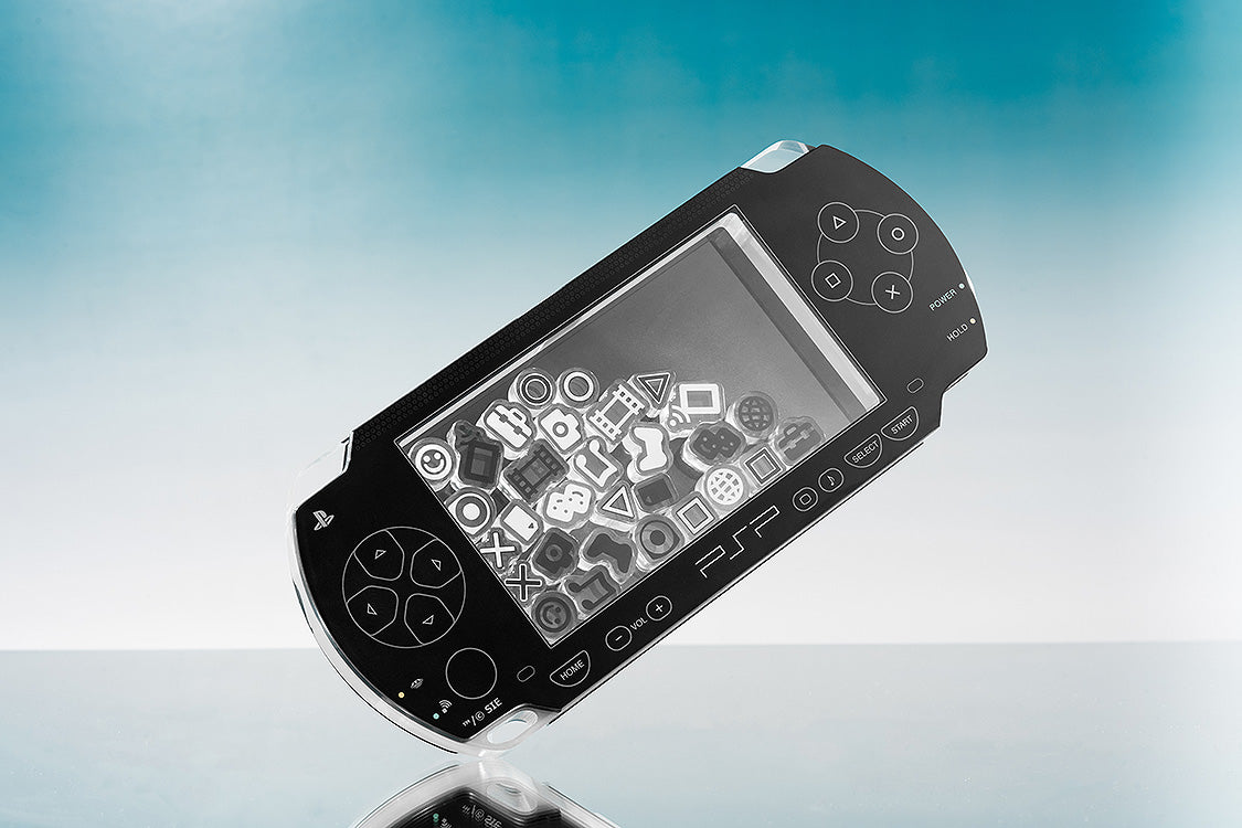 PSP™ (PlayStation™Portable) Rattle Acrylic Stand: Black Ver./White Ver.